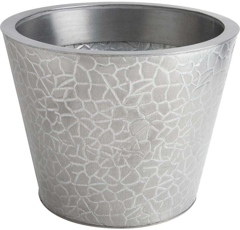 Cache pot en zing
